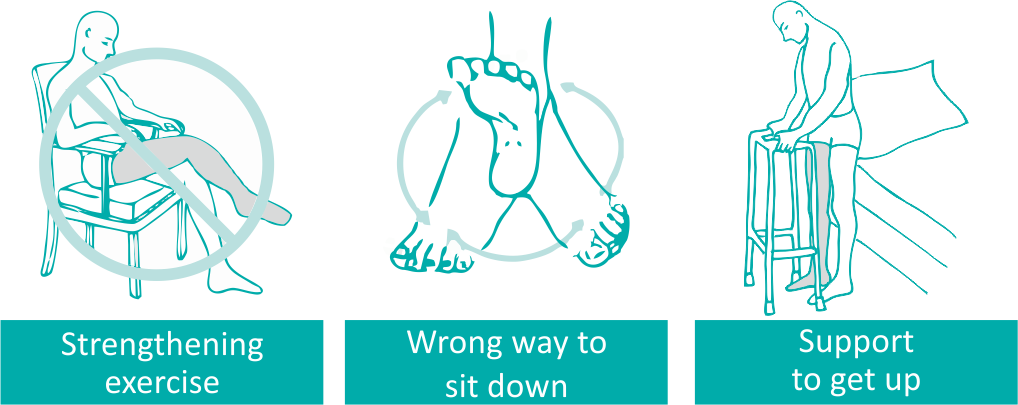 How to Sit Down after Hip Surgery 